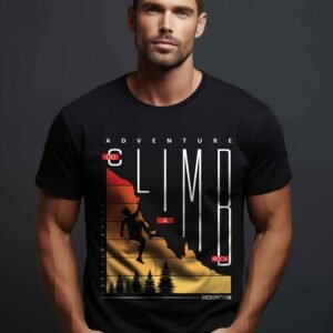 Climb Adventure Unisex Oversized Classic T-Shirt