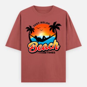 Beach Times Unisex Oversized Classic T-Shirt