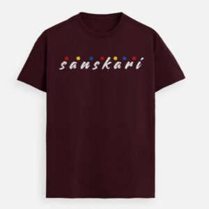 Sanskari Male Female Premium Supima T-Shirt